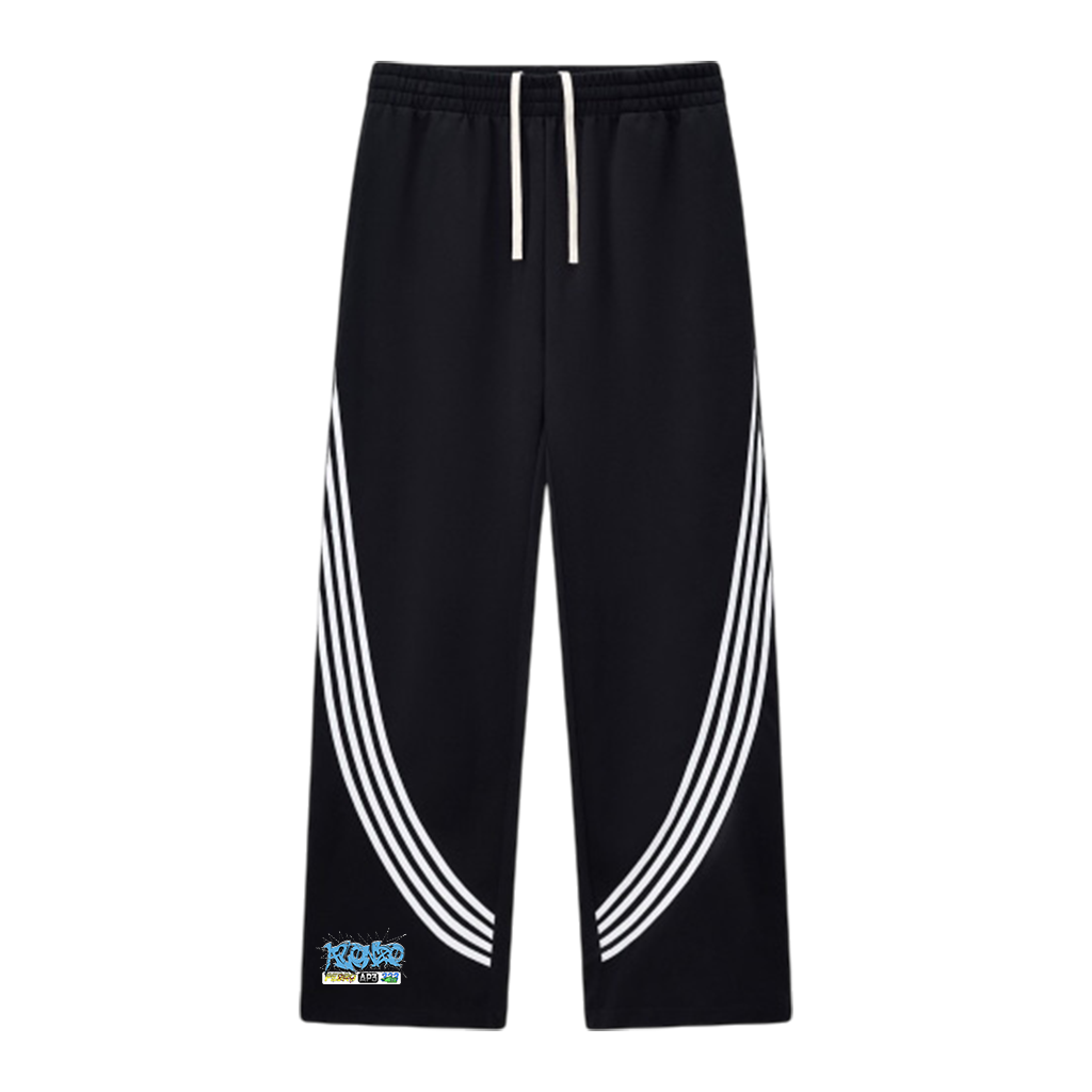 Pedro Racing Curved Stripe Sweatpants